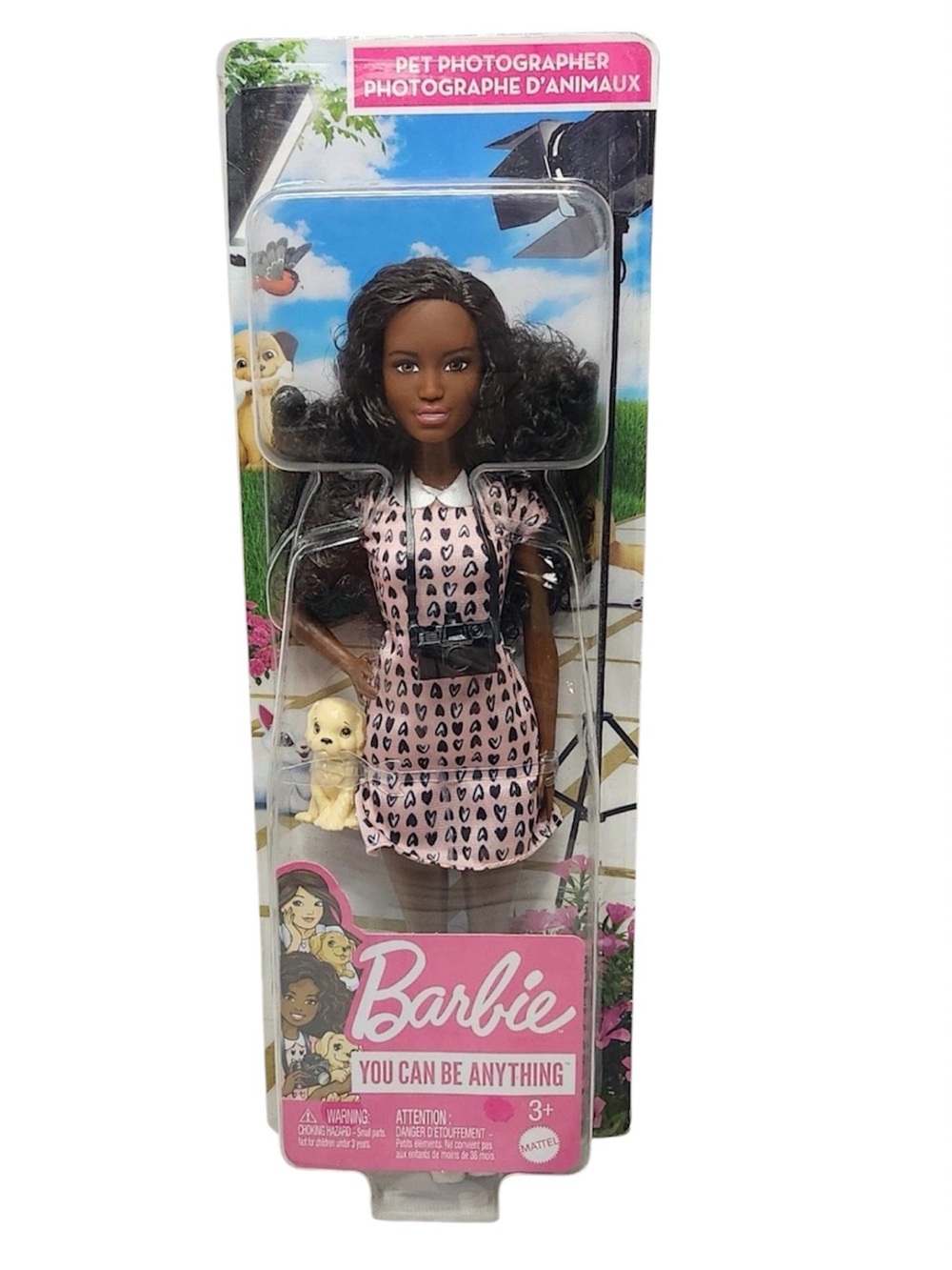 Sealed 2021 Barbie You Can Be Anything Pet Photographer Doll